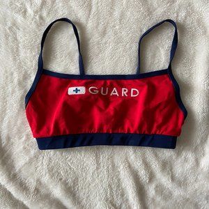 Lifeguard Swim Top